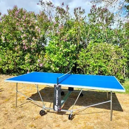 Дом отдыха Chalet 4 Pers Pres Du Zoo La Fleche, Ping-pong, Petanque, Barbecue, Pergola Broc