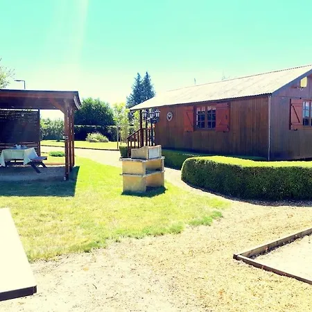 Chalet 4 Pers Pres Du Zoo La Fleche, Ping-pong, Petanque, Barbecue, Pergola Broc